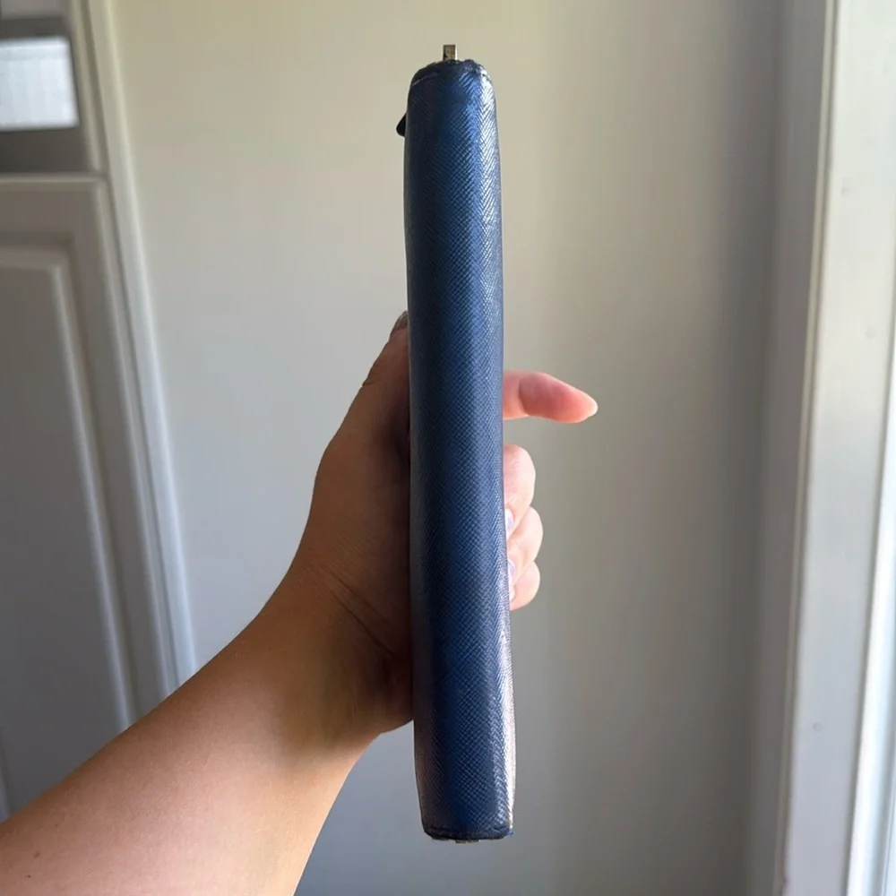 Prada Saffiano Leather Zippy Wallet - Picture 3 of 10